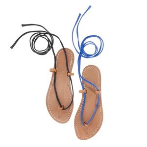 $78 MADEWELL Scarfi Creazioni Lace-Up Sandals